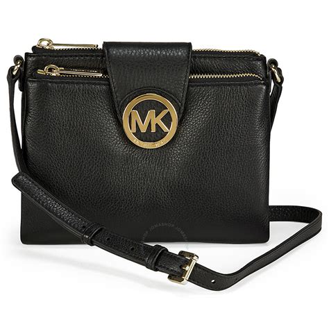 michael kors black bags|black michael kors crossbody bag.